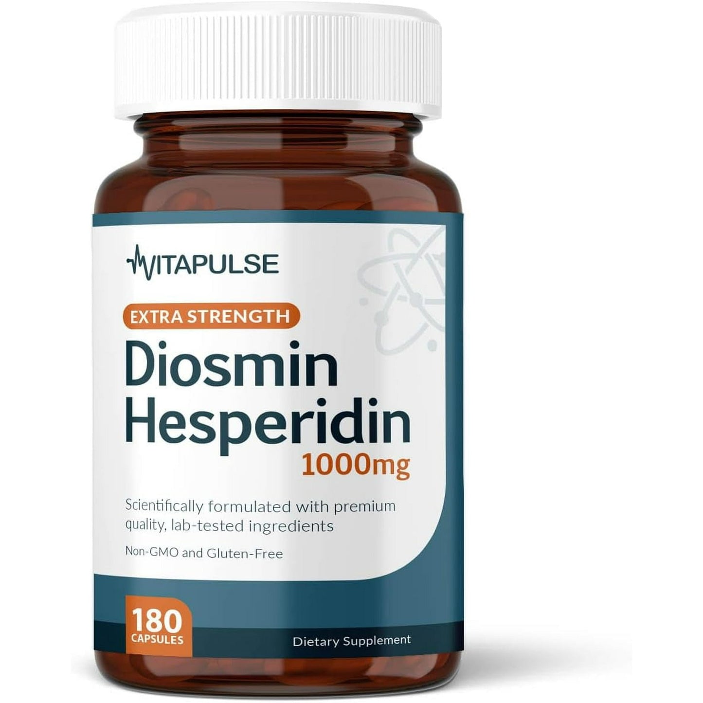 Hesperidin Plus 1000mg Per Serving (180 Vegetarian Capsules) - 90 Days Supply