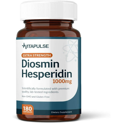 Hesperidin Plus 1000mg Per Serving (180 Vegetarian Capsules) - 90 Days Supply